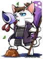 Mototaru Tame in Samurai Cats