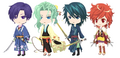 100man-nin no Harukanaru Toki no Naka de Haruka 15th anniversary avatar sets