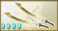 DLC Golden Twin Blades