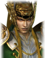 Angry facial expression