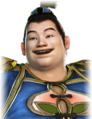 Happy facial expression
