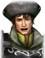Surprised facial expression