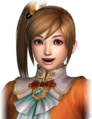 Happy facial expression