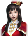 Surprised facial expression