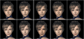 Female face set