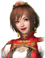 Happy facial expression
