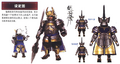 Samurai Warriors 3 rough concept