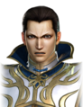 Angry facial expression