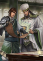 Shin Sangoku Musou Apuri portrait with Zhuge Liang