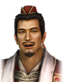 Happy facial expression
