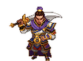 Young Xiahou Dun battle sprite