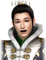 Surprised facial expression