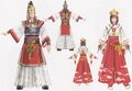 Priest/Miko costume set