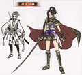 Samurai Warriors 4 rough concept
