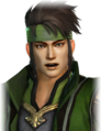 Surprised facial expression