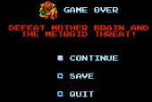 Game Over - Metroid Wiki