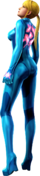 Zero Suit Samus's skintight clothes