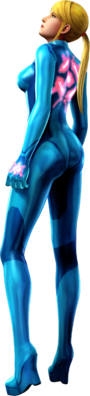 Zero Suit Samus's skintight clothes