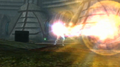 Samus firing the Super Missile after acquisition in Metroid Prime 2: Echoes