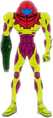 Samus in her Varia-altered Fusion Suit