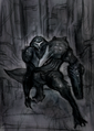 Concept artwork of Dark Samus