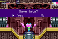A Metroid Fusion Save Room