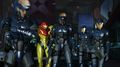 Samus and the Galactic Federation squad, the 07th Platoon.