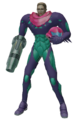 Samus unmasked in her Gravity Fusion Suit