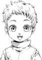 A three-year-old Samus appearing in the manga Metroid