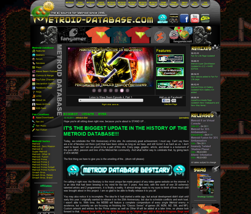Metroid Database - Metroid Wiki