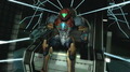 Samus wearing her PED Suit in Metroid Prime 3: Corruption