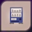 A vending machine icon located next to one of the floors of the spire map