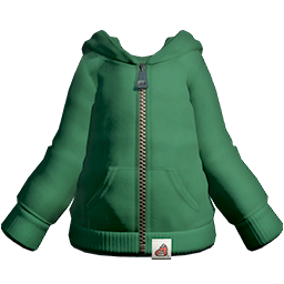 File:S2 Gear Clothing Green Zip Hoodie.png