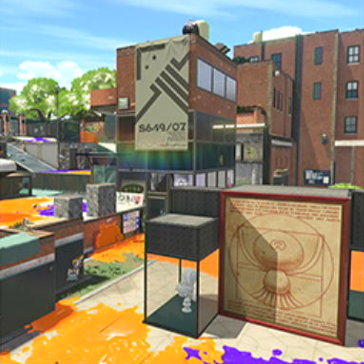 File:NSO Splatoon 2 April 2022 Week 1 - Background 2 - Starfish Mainstage.png