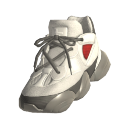 S3 Gear Shoes White Clam 600s.png