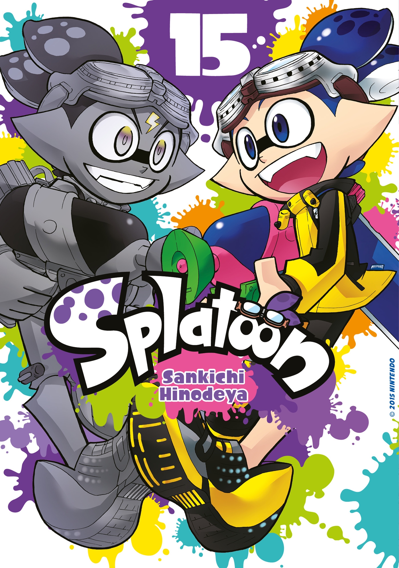 File:Splatoon (manga) volume 15 FR front cover.jpg - Inkipedia, the ...