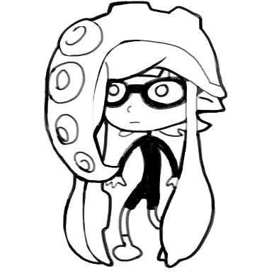 File:Credits - Inkling Girl as Octarian.png