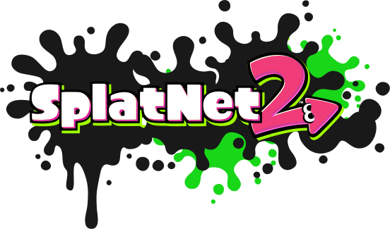 File:SplatNet 2 logo variant with green splat background.png