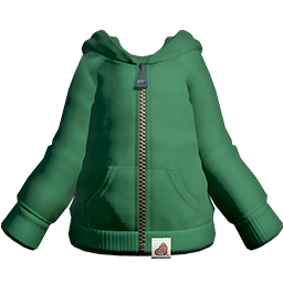 S3 Gear Clothing Green Zip Hoodie.png