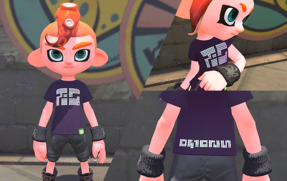 File S Octolings Wearing Octo Tee Inkipedia The Splatoon Wiki