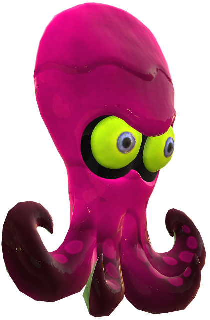 File:OC Octopus Model.png - Inkipedia, the Splatoon wiki