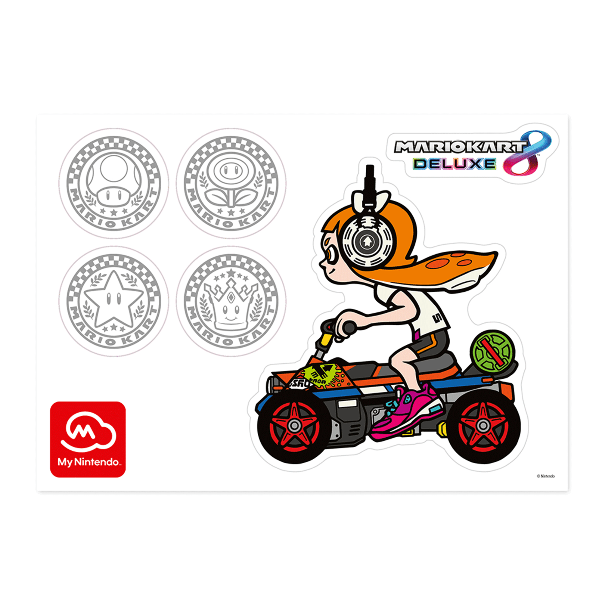 File:Mario Kart 8 Deluxe Stickers Inkling Girl.png - Inkipedia, the ...