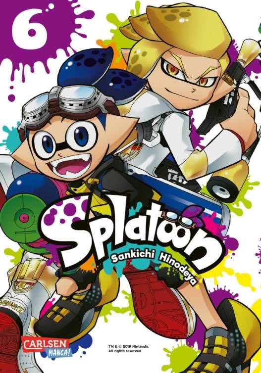 Filesplatoon Manga Volume 6 Ger Front Cover Inkipedia The Splatoon Wiki 2976