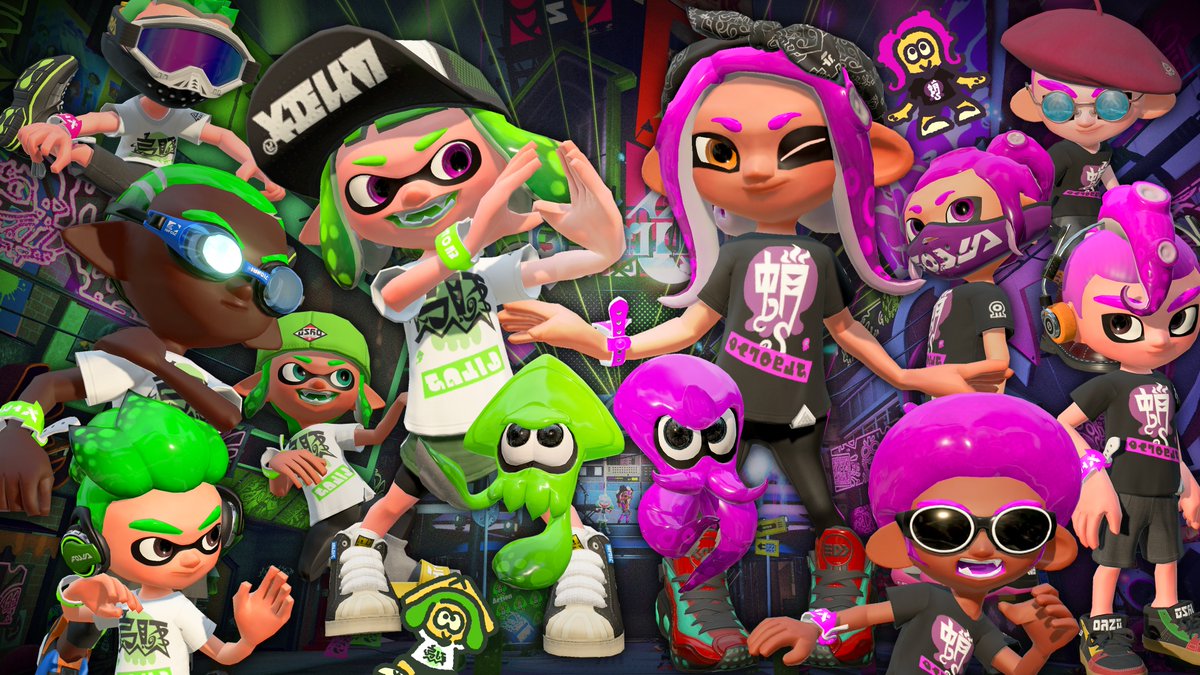 File:Splatfest Squid vs. Octopus Inkopolis Square.jpg - Inkipedia, the ...