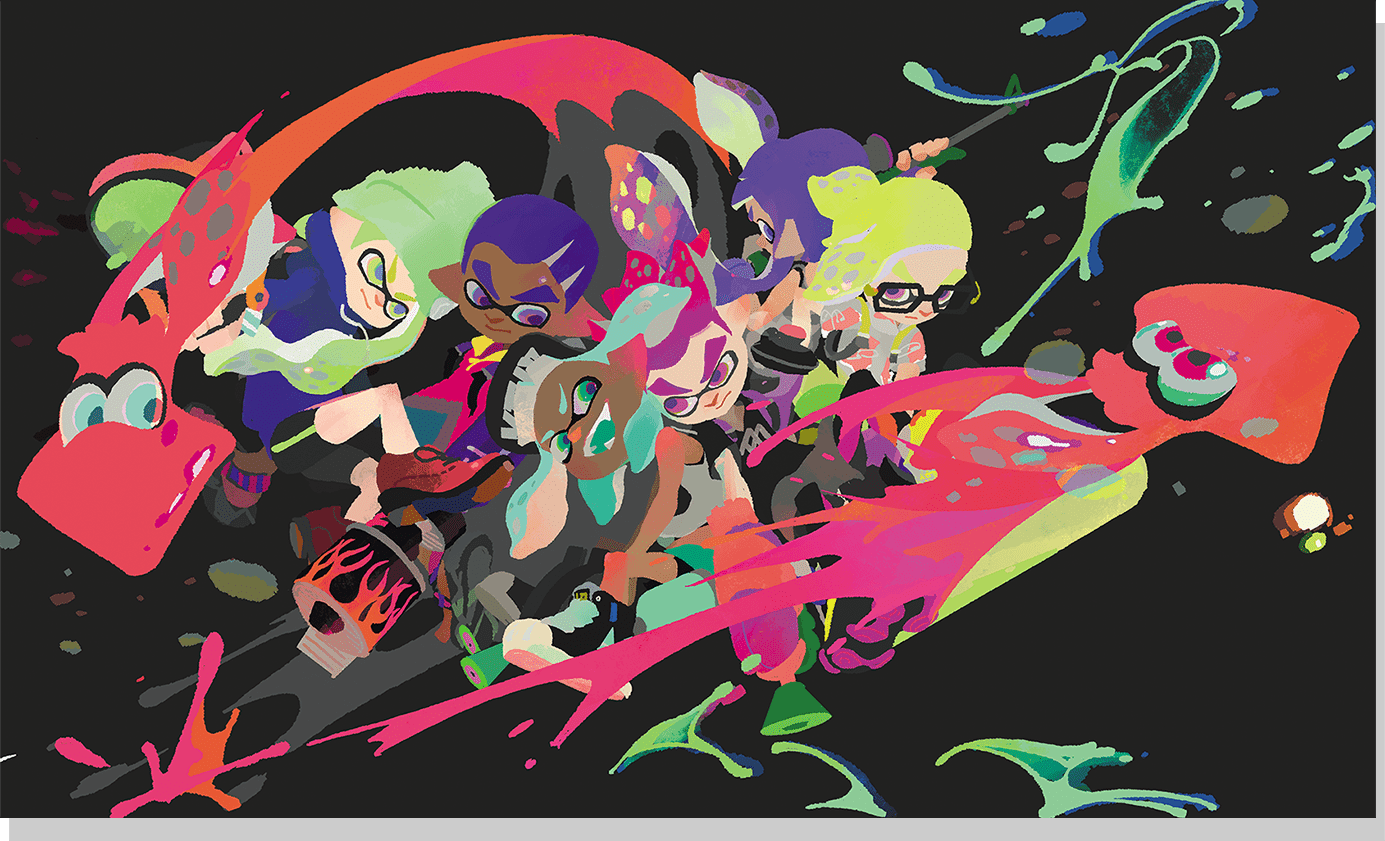 File:Splatoon 2 release art.png - Inkipedia, the Splatoon wiki