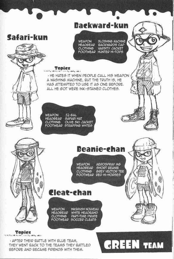 File:Splatoon Manga Team Green.jpg - Inkipedia, the Splatoon wiki