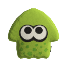 S3 Decoration green squid cushion.png