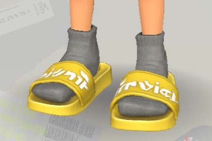 File:S3 Yellow FishFry Sandals front.jpg