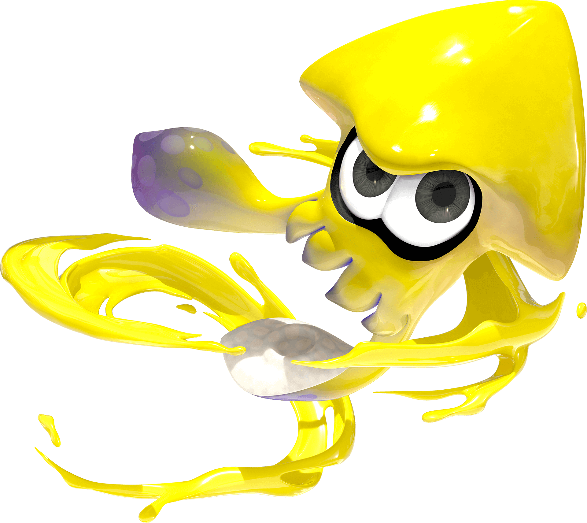 File:S3 art 3D squid yellow (ink).png - Inkipedia, the Splatoon wiki