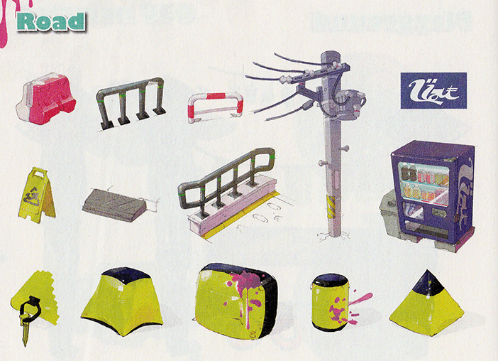 File:Concept Art - Road Objects.png